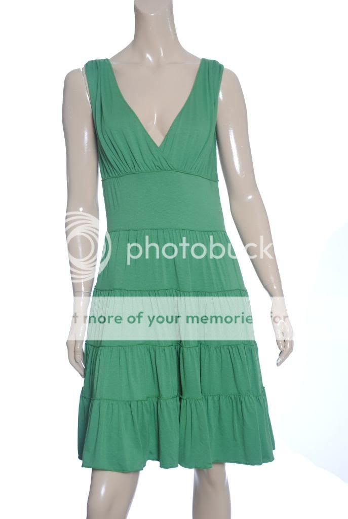 NEW Studio M Sleeveless Tiered Dress Sz L $70  