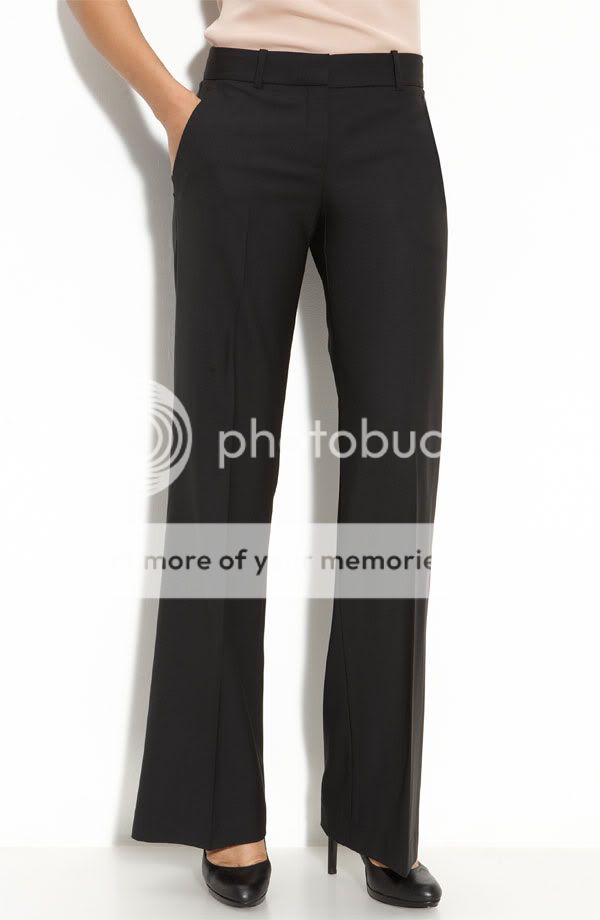 NEW Theory Wide Leg Emery Tailor Pants Sz 00 $265  