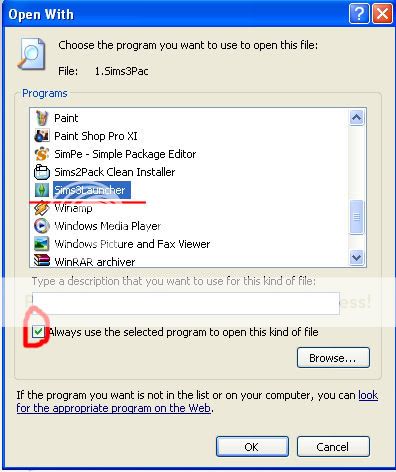 Как сделать, чтобы компьютер "узнавал" файлы .Sims3Pack Image7