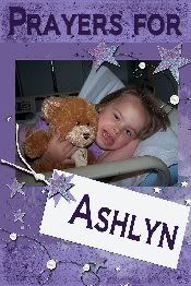 Pray for Ashlyn