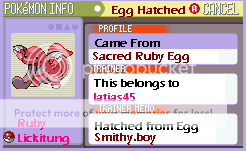 Smithys Sprite Egg Adoption
