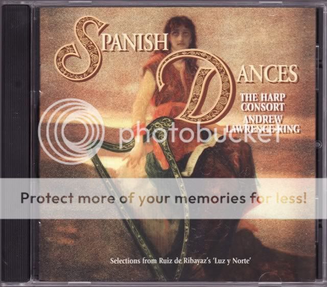 Spanish Dances The Harp Consort Andrew Lawrence King CD