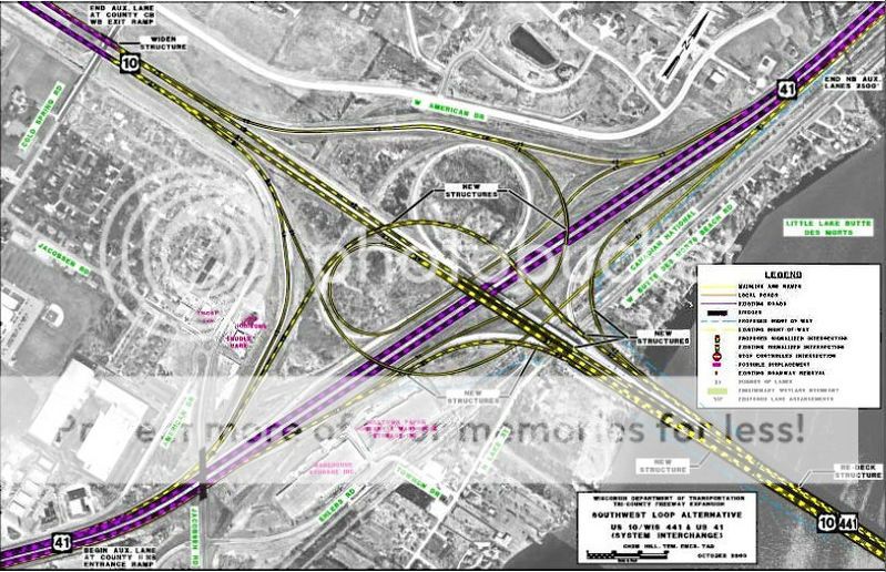 US 10/WI 441 six-lane upgrades/US(I)-41 interchange missing moves project