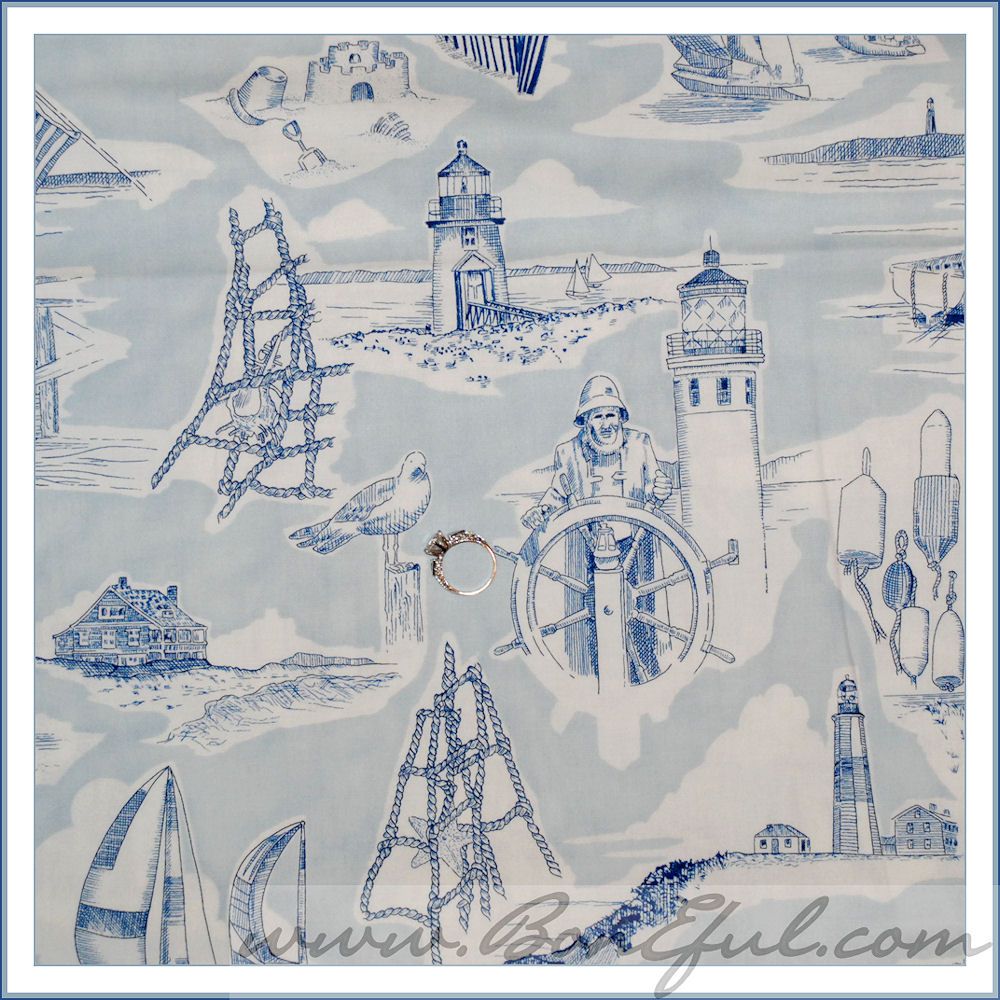   Bird Seagull Beach Coast Line Sky Cloud White Blue Island Quilt  