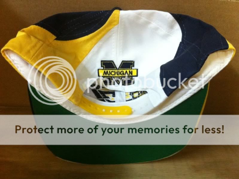 NCAA Michigan Wolverines Super Highway Snapback Vintage cap by Drew 