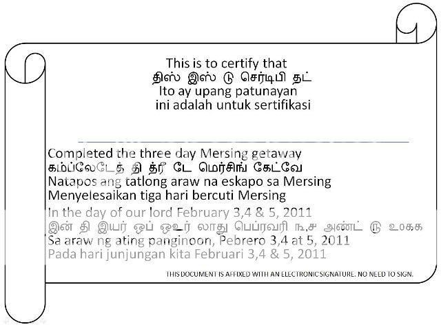 MERSING getaway FEB 3,4,5 - Page 2 Certificate