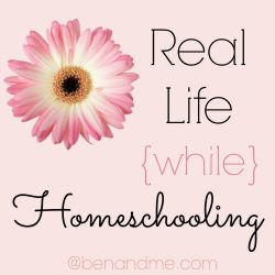 Real Life While Homeschooling