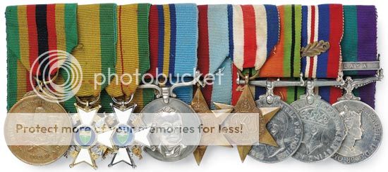 Lt Colonel Dudley Coventry Covmedals