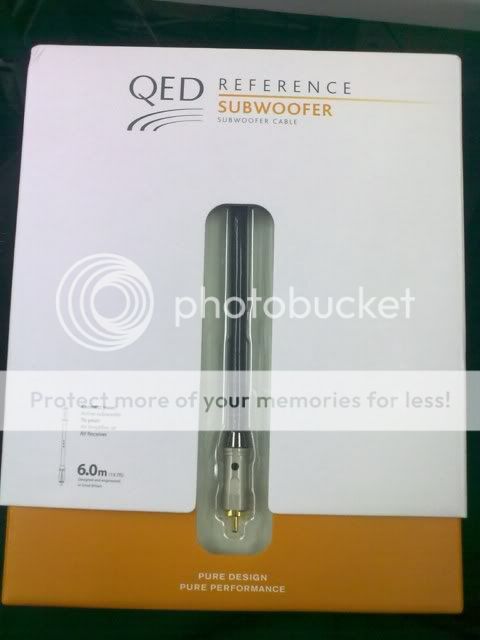 QED Reference subwoofer interconnect (New) 21102009064640x480
