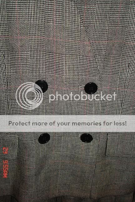 SAVILLE NWOT 2 Pc Black Checked Pleated Skirt Suit 10  