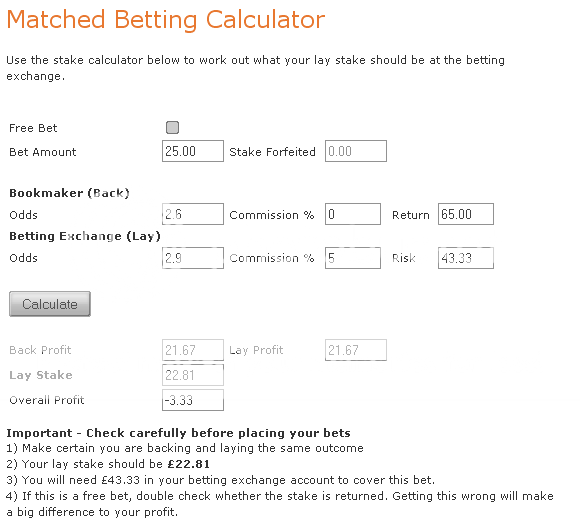 betting unit calculator