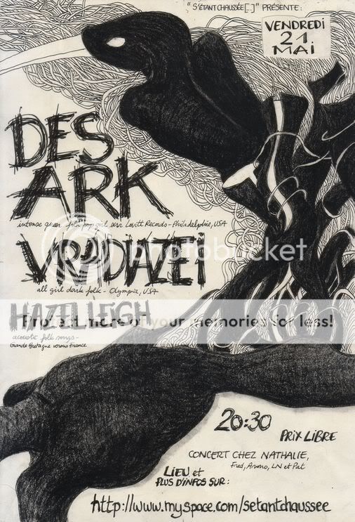 Ven 21 Mai: DES ARK + VRADIAZEI + HAZEL LEIGH @ LYON !!! :-) AfficheDesArk