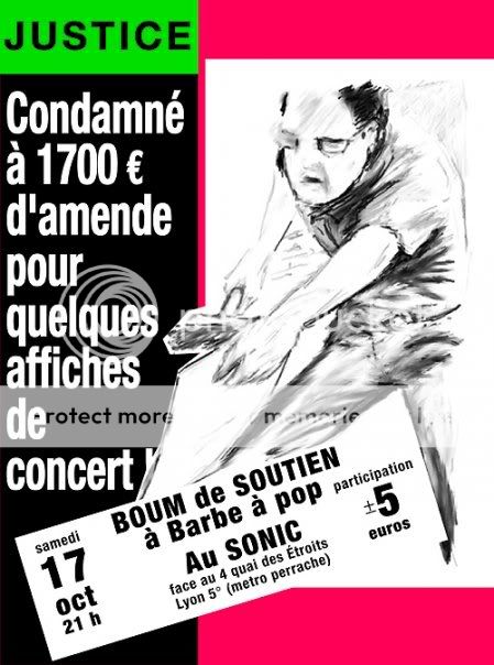 Samedi 17 Octobre : BOUM DE SOUTIEN - AFFICHAGE LIBRE @ LYON Boumdesoutien