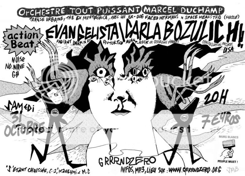 Sam 31 Octobre: CARLA BOZULICH+ACTION BEAT+ORCHESTRE @ LYON CarlaB22