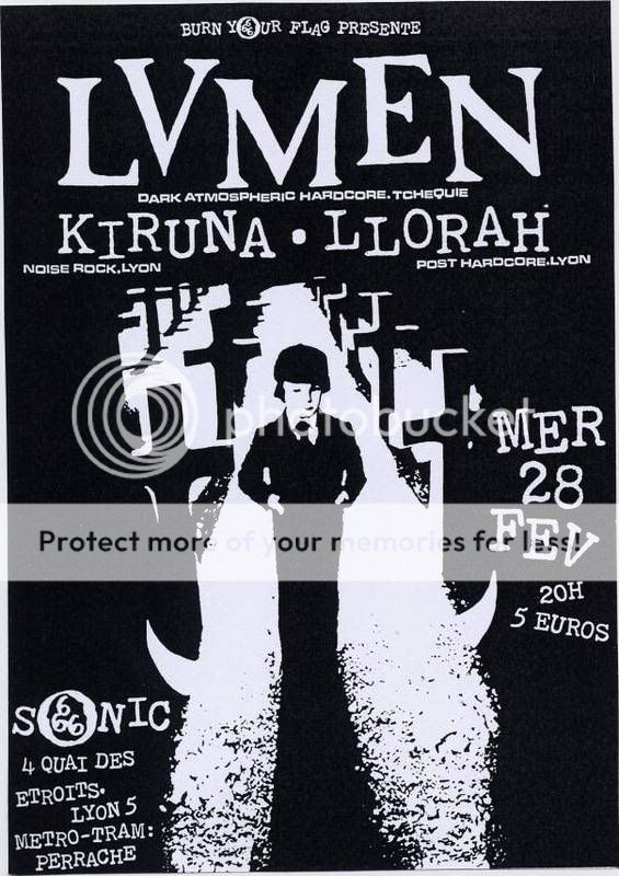 Mer 28 Février : LVMEN + KIRUNA + LLORAH @ Lyon !!! Lvmenflyer