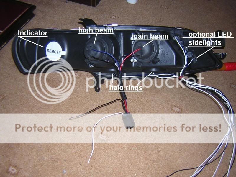 angel eye headlight wiring help plz | Vauxhall Owners ... vauxhall astra 1998 wiring diagram 