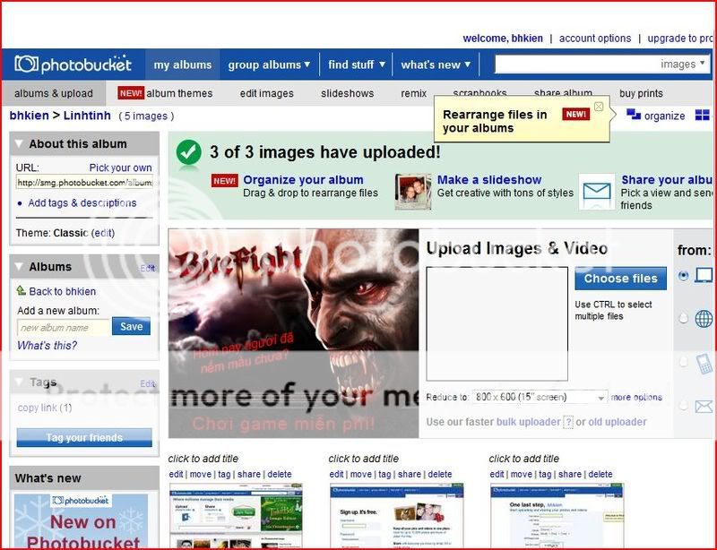 Hướng dẫn đăng ký và upload ảnh tại photobucket.com Photobucket4