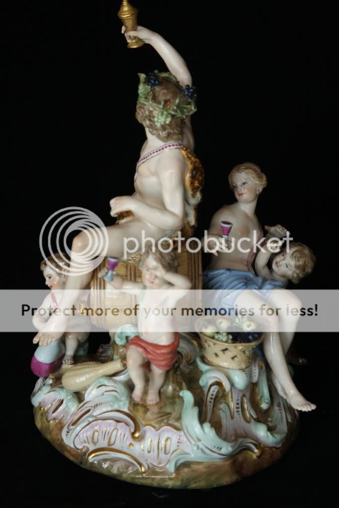 Meissen Porcelain Figurine Bacchus  