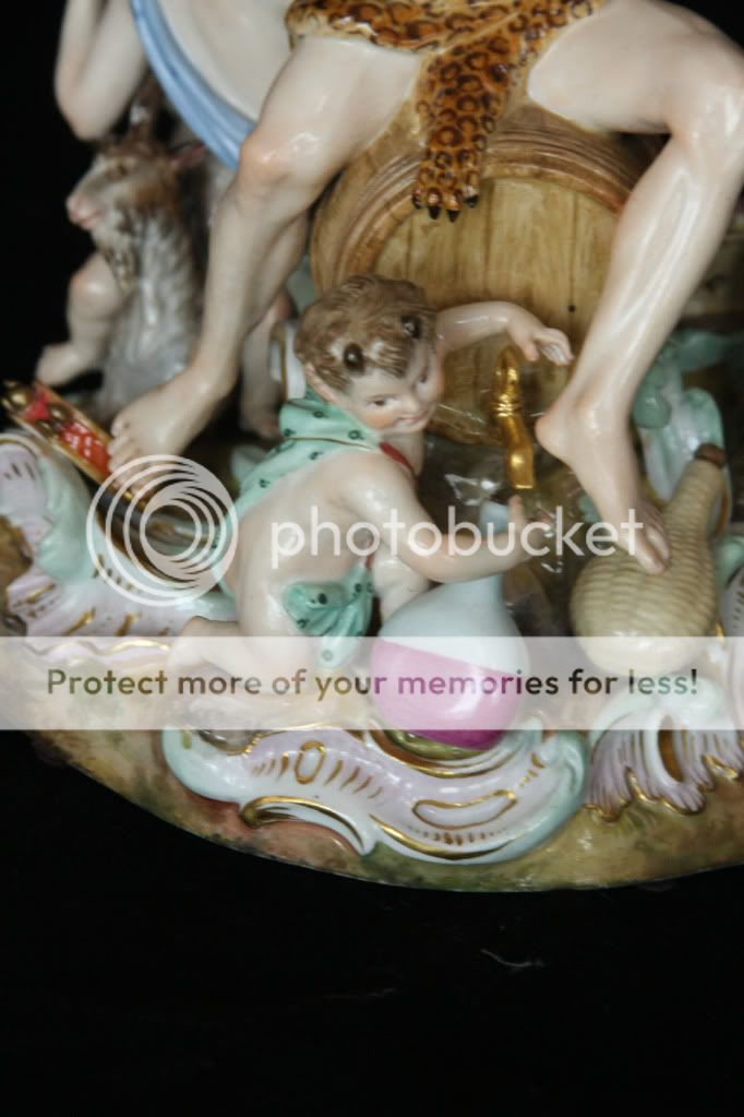 Meissen Porcelain Figurine Bacchus  