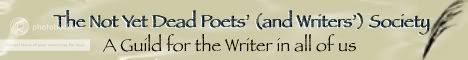 The Not Yet Dead Poets' (and Writers') Society banner