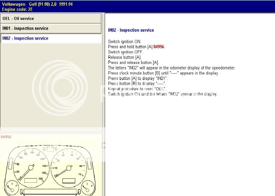 mk3 golf gti, display question Inspection