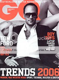 GQ Germany January 2006 : Tom Ford by Craig McDean | the Fashion Spot