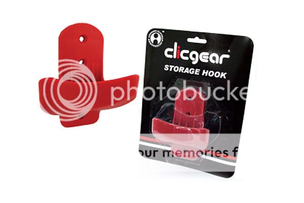 New Clicgear Trolley Storage Hook   Great Accessory  