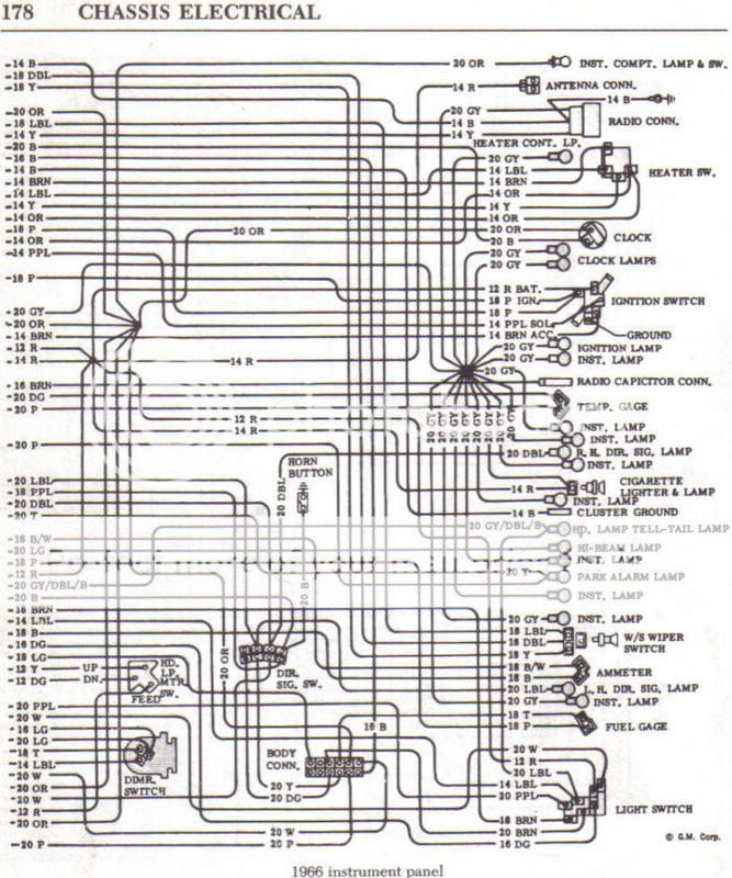 66 c2 ignition harness diagram - CorvetteForum - Chevrolet Corvette ...