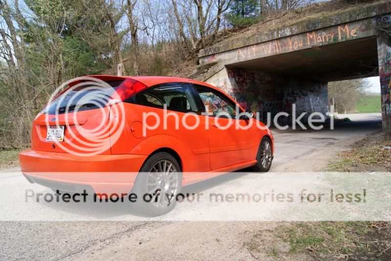 2003 Ford focus svt competition orange #10