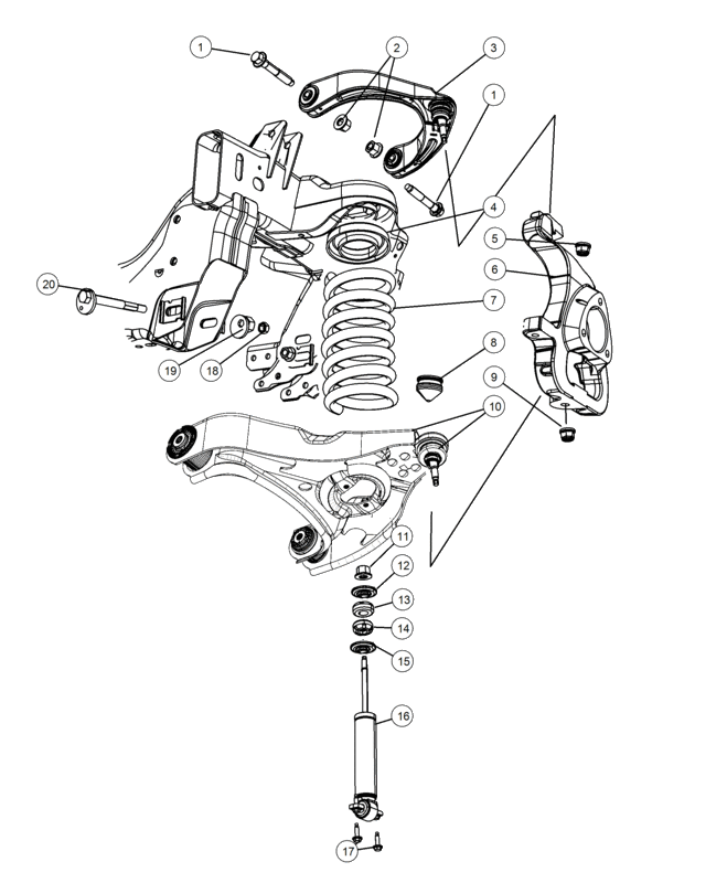 Front end Squeak/Solved - DodgeTalk : Dodge Car Forums ... 2003 dodge stratus rear suspension diagram 