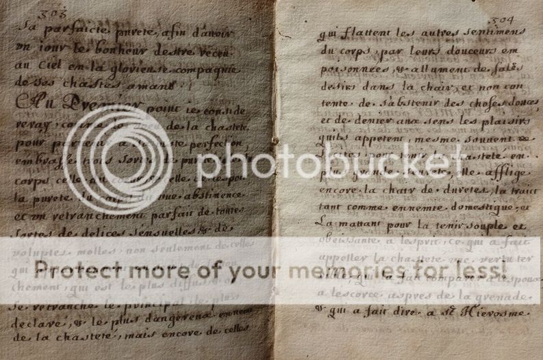 Manuscrit théologique XVII / XVIIIe P1060418-2