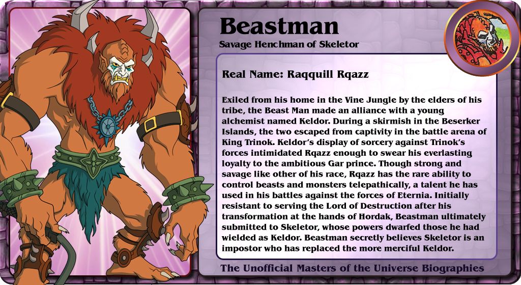 bios no oficiales MOTU  Beastman_bio