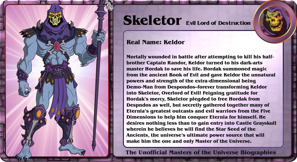 bios no oficiales MOTU  Skeletor_bio