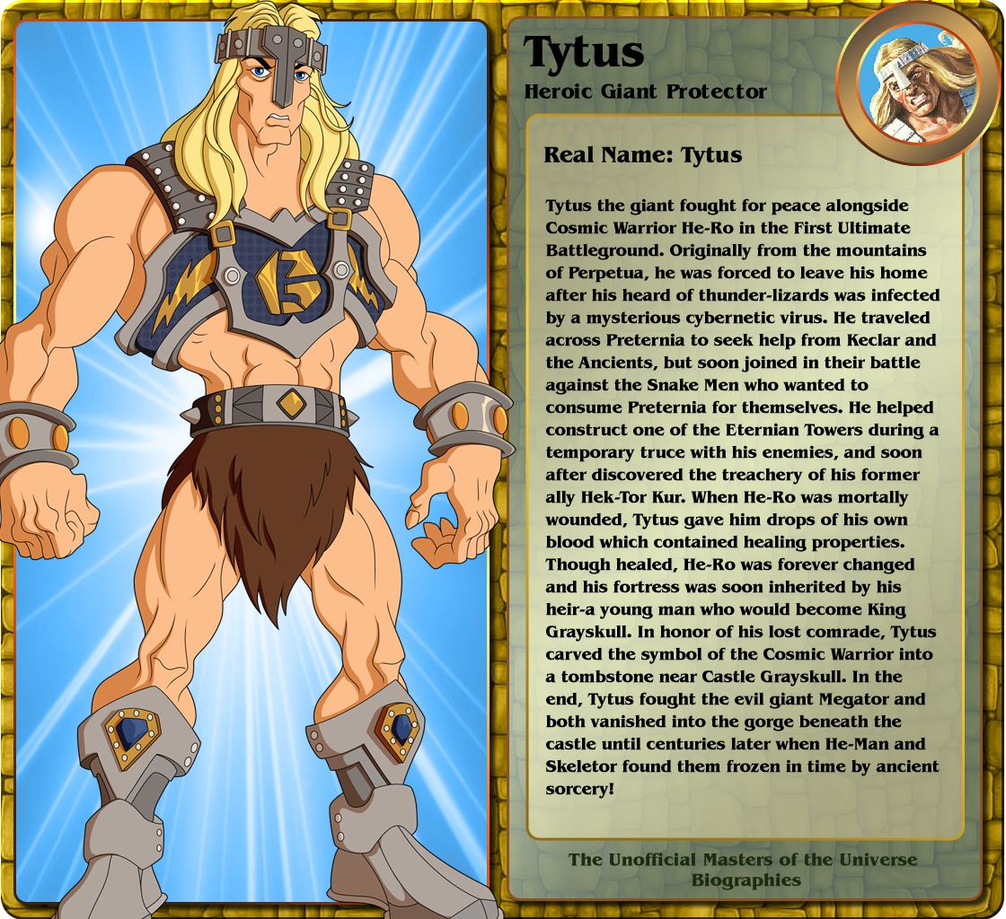 bios no oficiales MOTU  Tytus_bio
