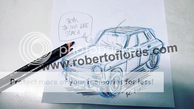 Nouveau avec Simca 1200 GL Barreiros Boceto_doodle_sketch_dibujo_simca_1200_coche_1_zpsrnytdcdy