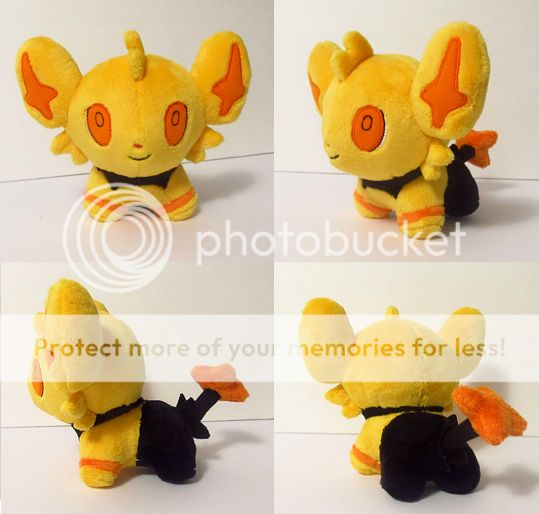 shiny shinx plush