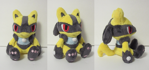 shiny lucario plush