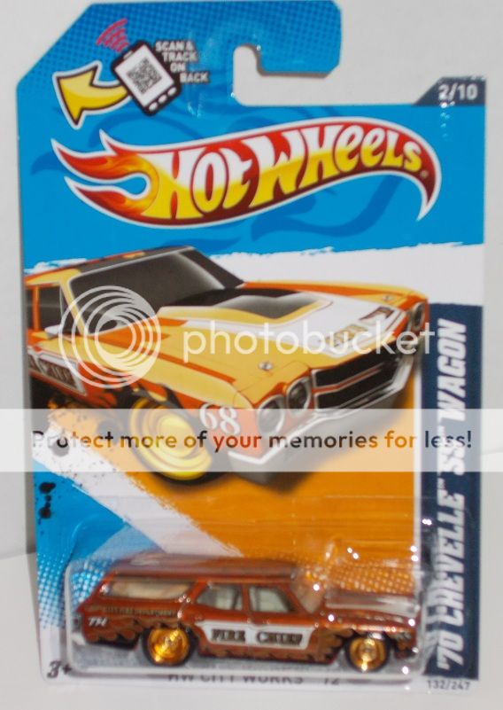 Hot Wheels 2012 Super Treasure Hunt HW City Works 70 Chevelle SS