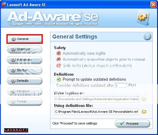 Security Guide, A guide to securing your PC. Adaware3