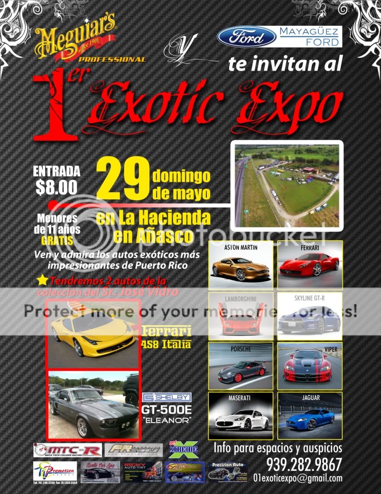 1er Exotic Expo a celebrarse en La HAcienda en An~asco el 29 de mayo! FlyerExoticExpo052911