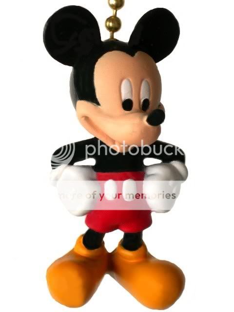 Mickey Mouse Disney Cartoon Minnie Decor Novelty Ceiling Fan Light