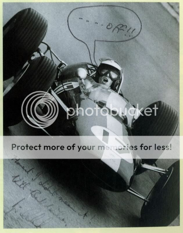 HQ's e fotos engraadas da F1 1965_Spa_Clark_swearing