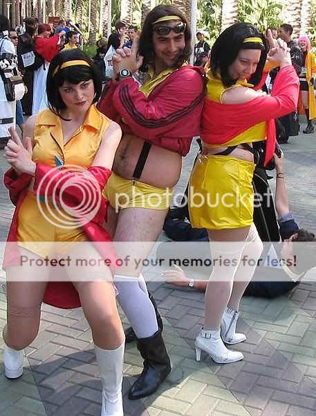Yes, we do like those cheesy poses Cosplay