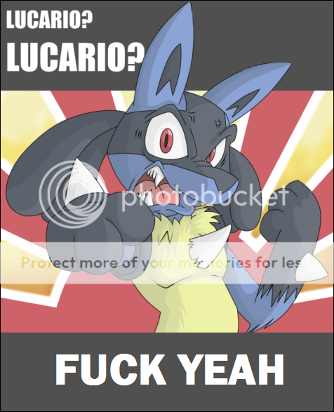 funny pokemon Lucario_fuck_yeah